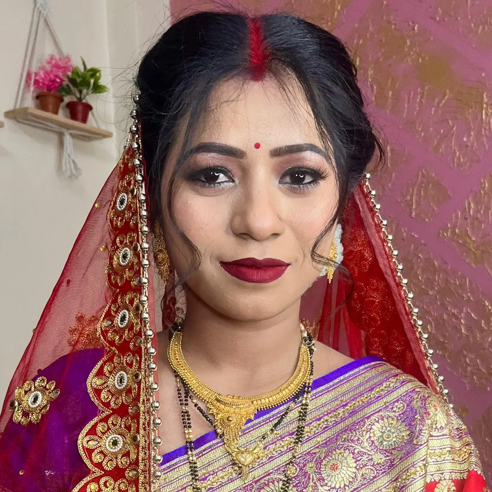 Professional Reception Makeup service by Chitranshi Makeover